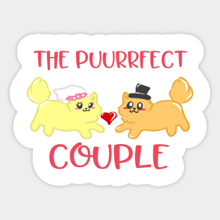 Wedding day - married forever Sticker